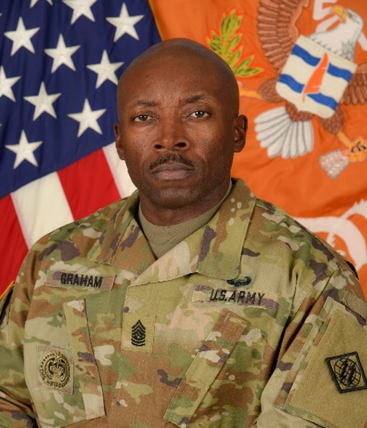 U.S. Army Command Sgt. Maj. Stormy S. Graham Jr. 